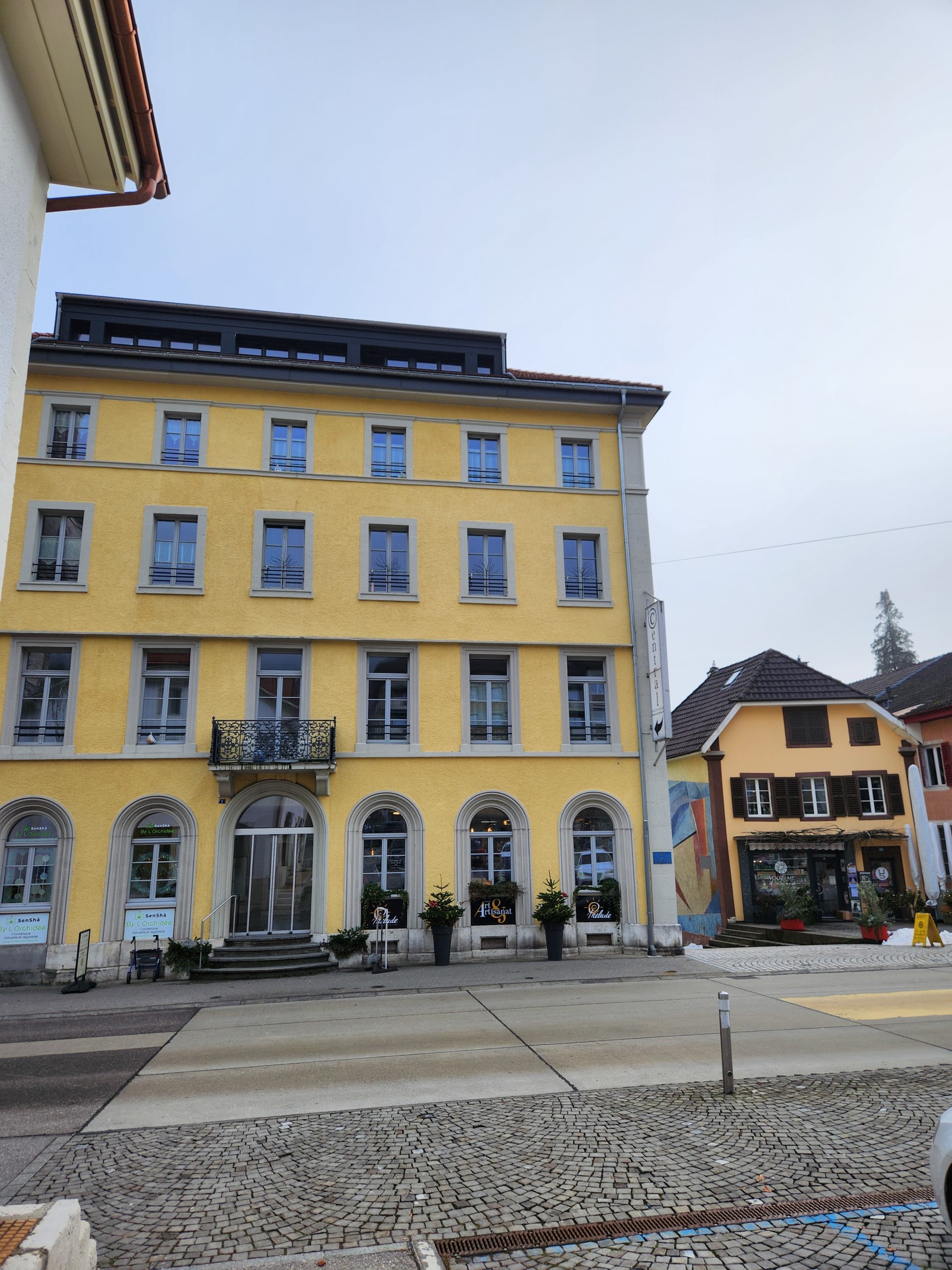 peintre St-Imier - façade par DEVA Peinture